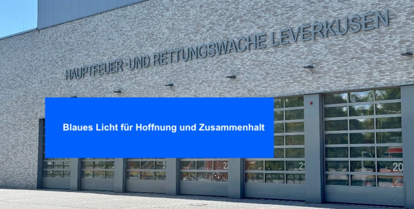 Blaulicht-Aktion für zwei erkrankte Kollegen und den Kampf gegen Blutkrebs