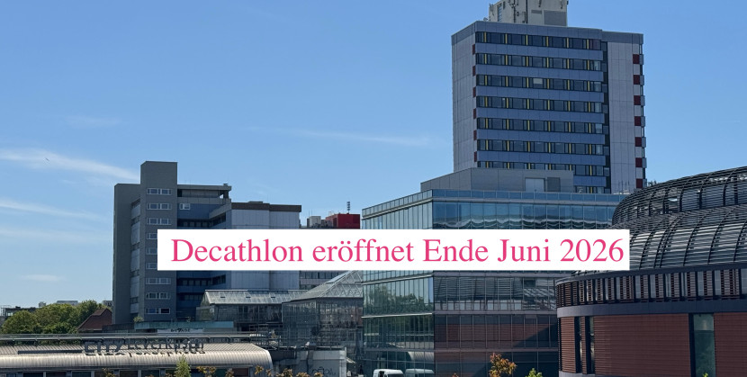Decathlon soll am 26. Juni 2026 eröffnen