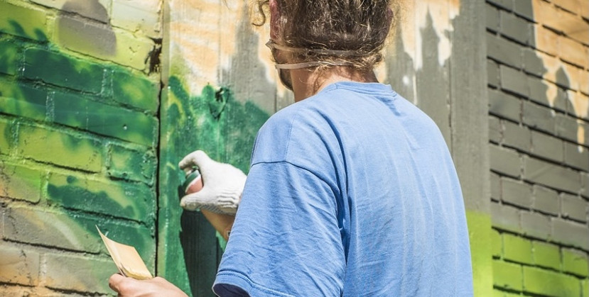 Energiekonzern lädt zum Sprayen und Malen
