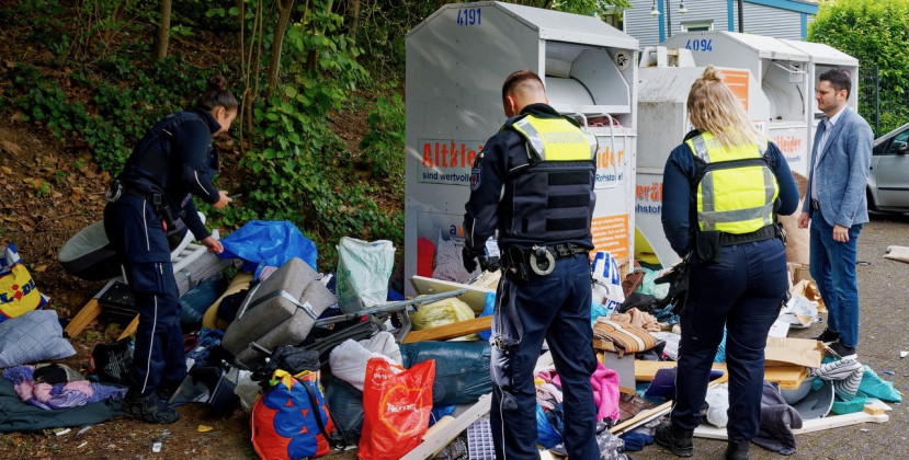 Kontrollaktion gegen Müll: 75 Verstöße festgestellt