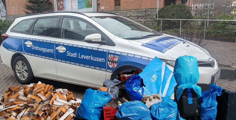 Leverkusen greift gegen Kippen-Werfer durch