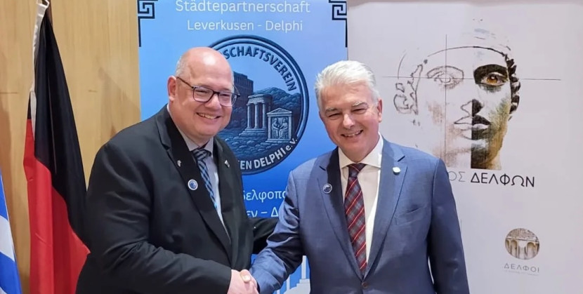 Leverkusen und Delphi besiegeln neue Städtepartnerschaft 