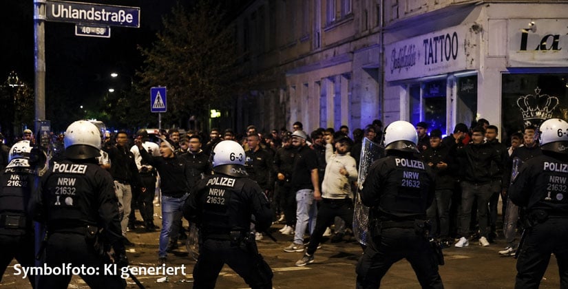 Nach Oster-Krawallen in Opladen: Ermittlungen gegen rund 20 Verdächtige