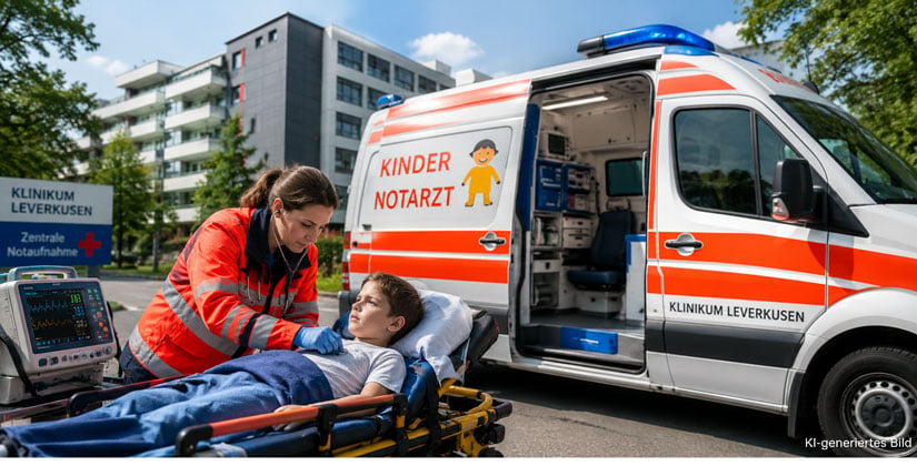 Neues Kindernotarzt-Team in Leverkusen verbessert die Notfallversorgung in der Region
