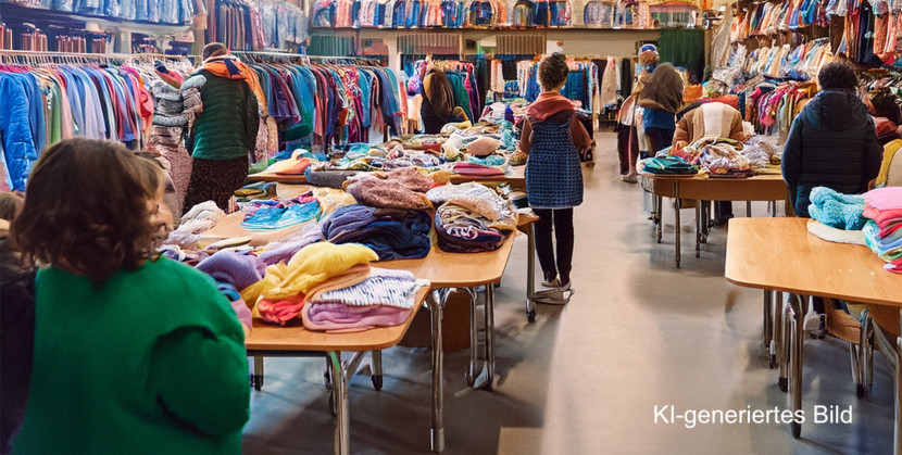 Kinderkleiderbasar in Bürrig mit mehr als 60 Verkaufsständen